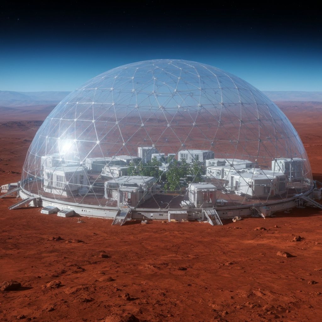 Mars Dome Colony